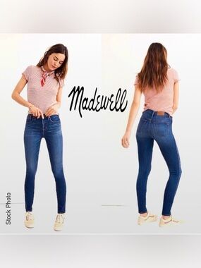 Madewell 10” High-Rise Skinny Jeans (26)
